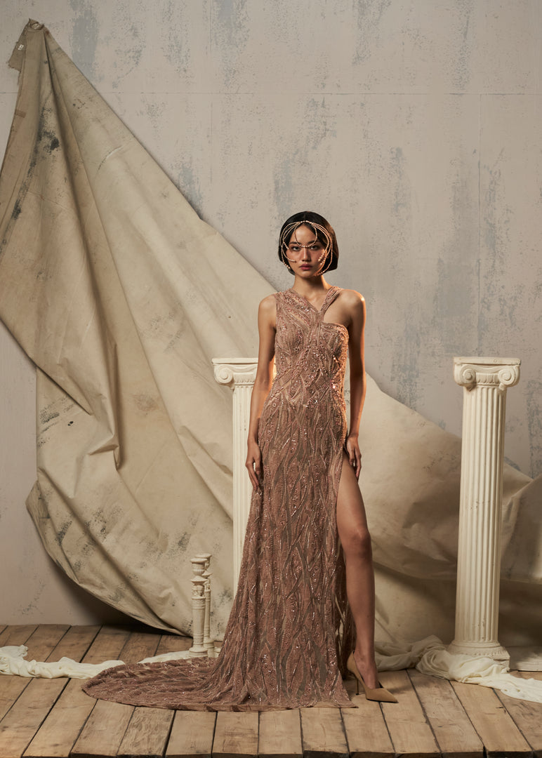 ROSE DUST GOWN