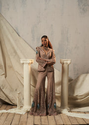 ROSE SMOK SHARARA SET