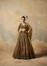 GOLDENROD LEHENGA SET