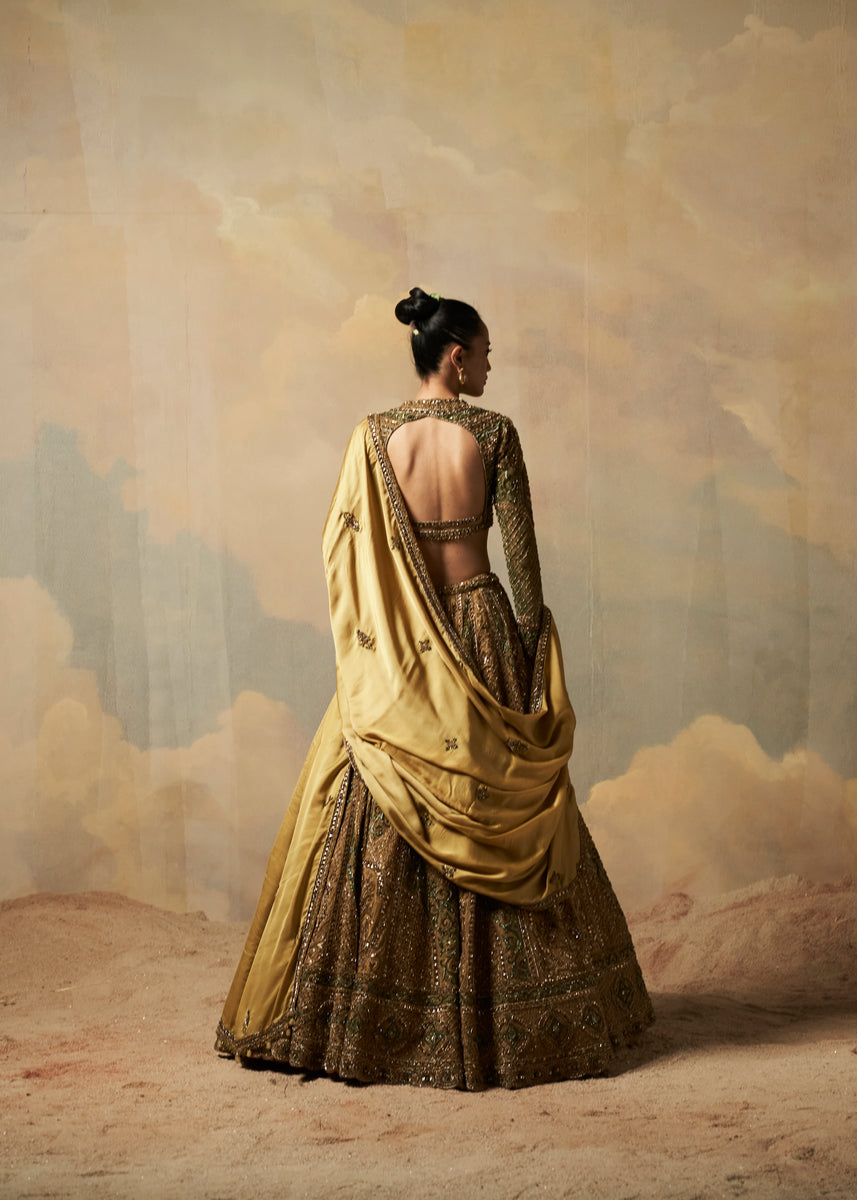 GOLDENROD LEHENGA SET – Payal Keyal