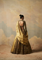 GOLDENROD LEHENGA SET
