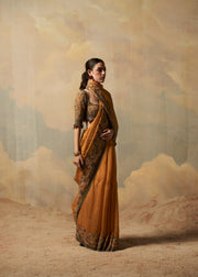 GOLDEN GLOW SAREE