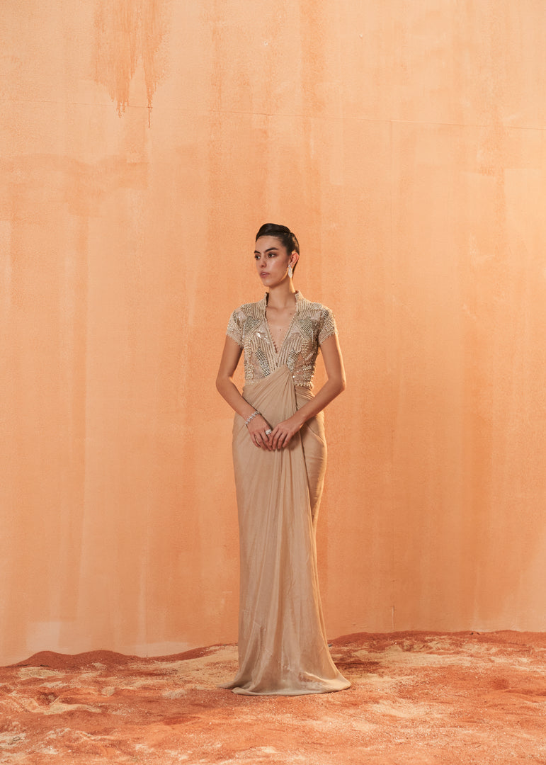 IVORY SIMMER GOWN