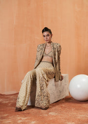 BUTTER YELLOW JACKET & PANTS SET