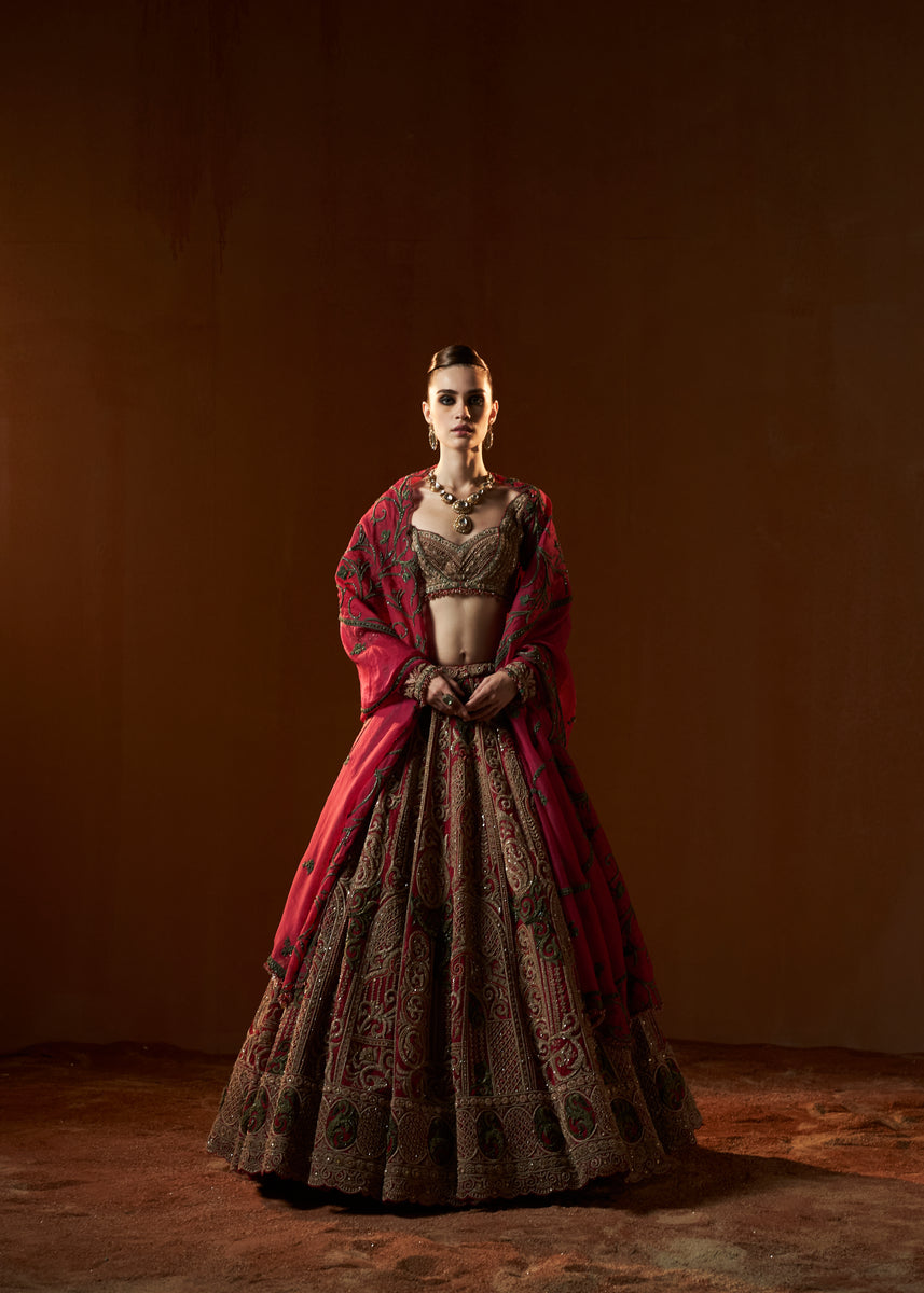 POINSETTIA LEHENGA SET – Payal Keyal