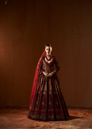 GLAZED GINGER LEHENGA SET