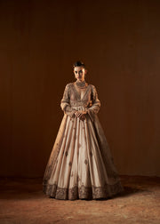 ROSE CLOUD ANARKALI SET