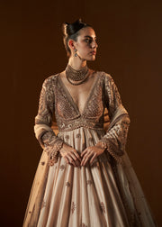 ROSE CLOUD ANARKALI SET