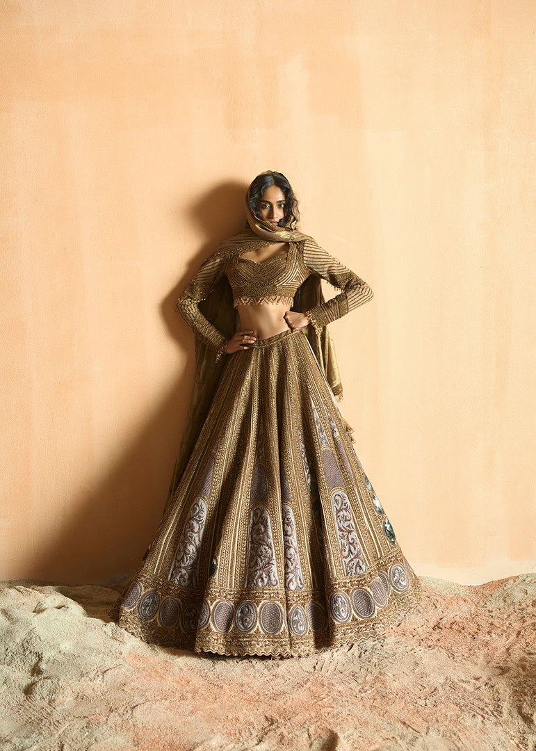 SAFARI LEHENGA SET