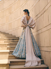 Selene Metallic Corset Lehenga