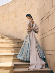 Selene Metallic Corset Lehenga