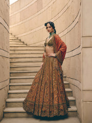 Orielle Banarasi Duppatta  Lehenga
