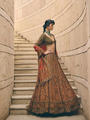 Orielle Banarasi Duppatta  Lehenga