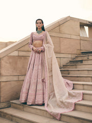 Diletto Pastel Pink Lehenga