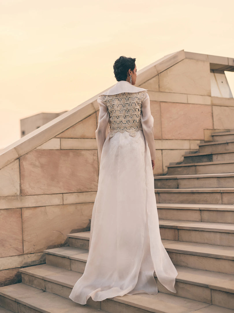 Alessia Cape Skirt