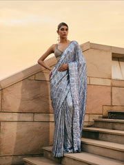 Dalmara Metallic Sequin Saree
