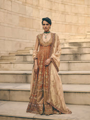 Lumia Rust Orange Anarkali