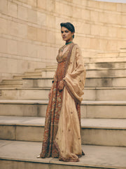 Lumia Rust Orange Anarkali