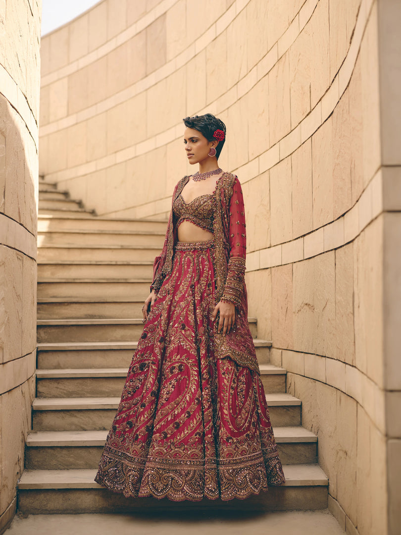 Isolde Nakshi Lehenga Set