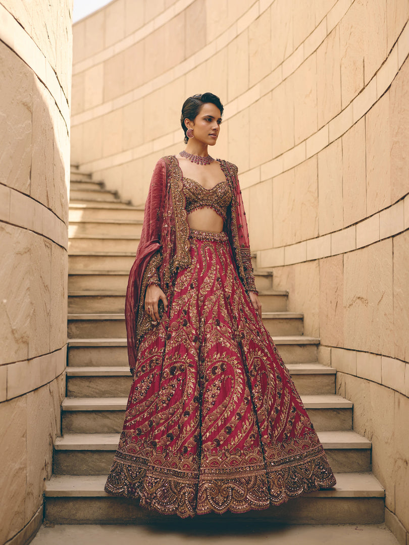 Isolde Nakshi Lehenga Set