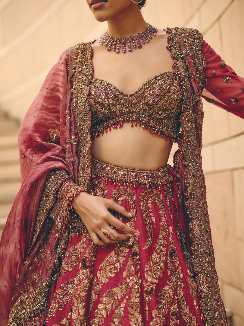 Isolde Nakshi Lehenga Set