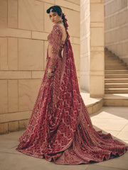 Aurora Geometric Work Lehenga
