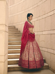 Seraphina Bead Embroidered Lehenga Set