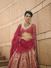 Seraphina Bead Embroidered Lehenga Set