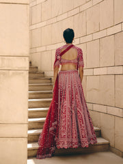 Geneva Crystal Embroidered Lehenga