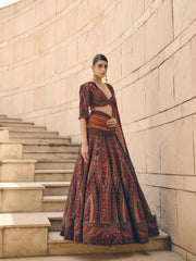 Talis French Knot Lehenga Set