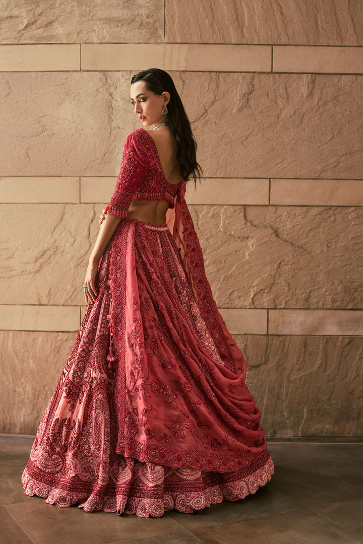 Celestine Dual Tone Lehenga